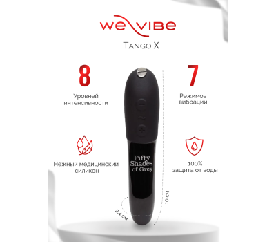 Набор Come To Bed (We-Vibe Tango X, анальная втулка Crystal, повязка на глаза Satin Blindfold) Набор Come To Bed (We-Vibe Tango X, анальная втулка Crystal, повязка на глаза Satin Blindfold)