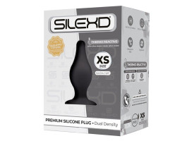 Анальная втулка SILEXD Plug Model 2, черный, XS