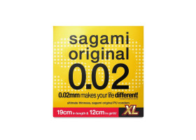 Презервативы Sagami Original 002 Extra Large полиуретановые, увеличенного размера, 1 шт.