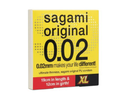 Презервативы Sagami Original 002 Extra Large полиуретановые, увеличенного размера, 1 шт.-foto2