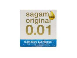 Презервативы Sagami Original 001 Extra Lub полиуретановые, с увеличенным количеством смазки 1 шт.