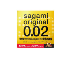 Презервативы Sagami Original 002 Extra Large полиуретановые, увеличенного размера, 3 шт.-foto3