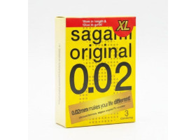 Презервативы Sagami Original 002 Extra Large полиуретановые, увеличенного размера, 3 шт.-foto2