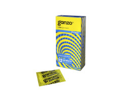 ПРЕЗЕРВАТИВЫ "GANZO" CLASSIC №12 (классические с обильной смазкой)-foto3