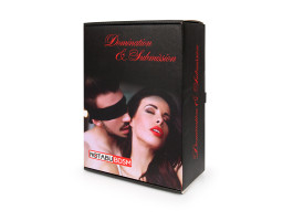 НАБОР (маска, кляп, пэстисы, плётка) цвет красный арт. NTB-80609-foto3