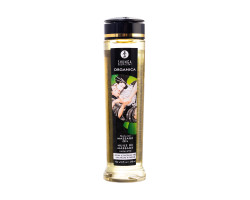 Возбуждающее массажное масло Shunga Organica Fragrance Free-foto3