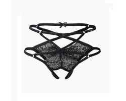 Потрясающие трусики с доступом и переплетением лент (Easy to love) (XS/S (40-42))-foto2