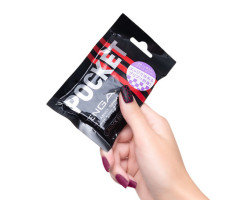 TENGA Pocket Мастурбатор Block Edge-foto8