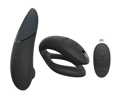 Набор Lust & Luxury: Womanizer Next and We-Vibe Sync O, черный