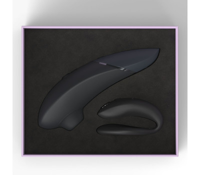 Набор Lust & Luxury: Womanizer Next and We-Vibe Sync O, черный