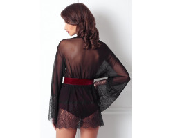 Amoralle Халат-кимоно Refined Robe размер SM черный-foto3