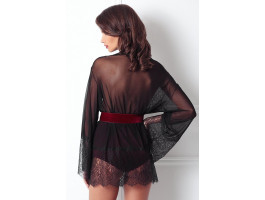 Amoralle Халат-кимоно Refined Robe размер SM черный-foto3