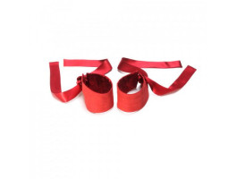 Шелковые наручники Etherea красные LELO LEL1432-foto2