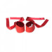 Шелковые наручники Etherea красные LELO LEL1432
