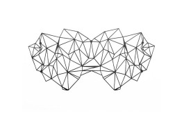 Bijoux Маска маскарадная  KRISTINE-foto2