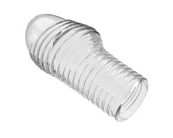 Рельефная насадка на пенис прозрачная Pretty Love BI-026291M-foto4