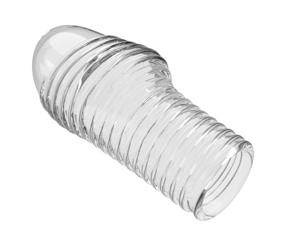 Рельефная насадка на пенис прозрачная Pretty Love BI-026291M