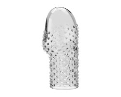 Рельефная насадка на пенис прозрачная Pretty Love BI-026290M