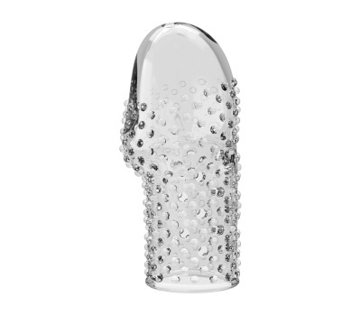 Рельефная насадка на пенис прозрачная Pretty Love BI-026290M