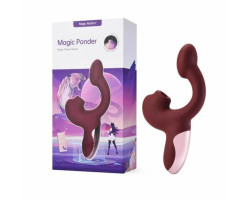 Вибратор Magic Motion Magic Ponder бордовый-foto2