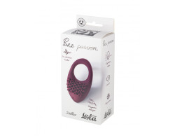 Перезаряжаемое эрекционное виброкольцо Pure Passion Stellar Wine Red 1501-02lola-foto3
