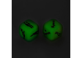 Кубики для взрослых "Места и позы", 2 шт, 2.5 х 2.5 см, 18+   9195264-foto2