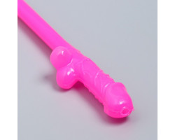 Трубочки коктейльные "18+", 1 штук, розовые   9228071-foto2