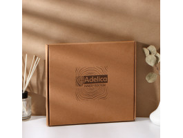 Блюдо для подачи "XL" в подарочной коробке, береза, 32,5х20х1,7 см 9506839-foto2