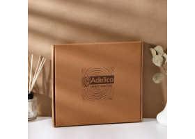 Блюдо для подачи "XL" в подарочной коробке, береза, 32,5х20х1,7 см 9506839-foto2