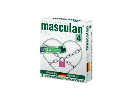 ПРЕЗЕРВАТИВЫ "MASCULAN 4 ULTRA" (УЛЬТРАПРОЧНЫЕ) 3 штуки