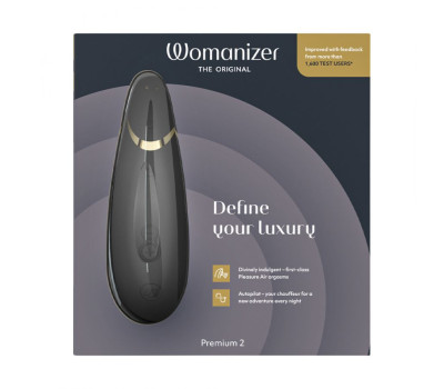 Бесконтактный клиторальный стимулятор Womanizer Premium 2 черный