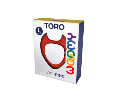 Эрекционное кольцо Toro L Red 33769AL