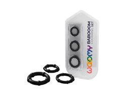 Набор эрекционных колец Babooom Ring Set Black 33689AL