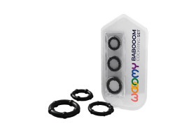 Набор эрекционных колец Babooom Ring Set Black 33689AL