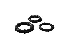 Набор эрекционных колец Babooom Ring Set Black 33689AL-foto3