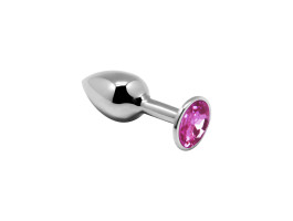 Анальная пробка Mini Metal Butt Plug Anal Pleasure Pink S 70091AL Анальная пробка Mini Metal Butt Plug Anal Pleasure Pink S 70091AL