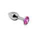 Анальная пробка Mini Metal Butt Plug Anal Pleasure Pink S 70091AL Анальная пробка Mini Metal Butt Plug Anal Pleasure Pink S 70091AL