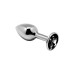 Анальная пробка Mini Metal Butt Plug Anal Pleasure Black S 70089AL Анальная пробка Mini Metal Butt Plug Anal Pleasure Black S 70089AL