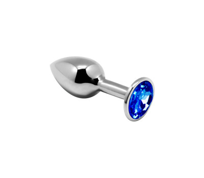 Анальная пробка Mini Metal Butt Plug Anal Pleasure Blue S 70090AL