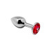 Анальная пробка Mini Metal Butt Plug Anal Pleasure Red S 70088AL Анальная пробка Mini Metal Butt Plug Anal Pleasure Red S 70088AL