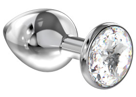 Анальная пробка Diamond Clear Sparkle Large 4010-01Lola