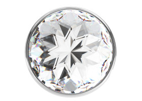 Анальная пробка Diamond Clear Sparkle Large 4010-01Lola-foto3