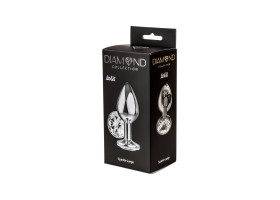 Анальная пробка Diamond Clear Sparkle Large 4010-01Lola-foto4