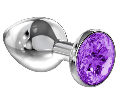 Анальная пробка Diamond Purple Sparkle Large 4010-05Lola