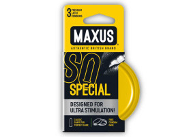Презервативы MAXUS Special, точечно-ребристые 3 шт.