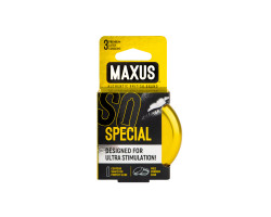 Презервативы MAXUS Special, точечно-ребристые 3 шт.-foto4