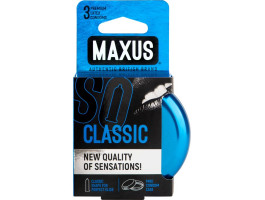 Презервативы MAXUS Classic, классические 3шт.