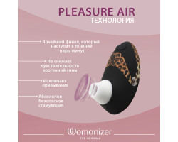 Клиторальный стимулятор Womanizer W500 Black/Leo NEW, черный-foto7