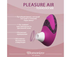 Клиторальный стимулятор Womanizer W500 Magenta/Lace NEW, пурпурный-foto7