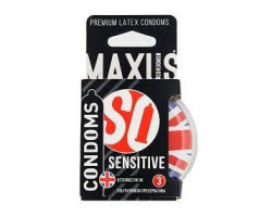 Презервативы ультратонкие MAXUS AIR Sensitive №3 п/к (One Size)
